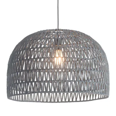 Breebe Grey Lantern Metal Dimmable Ceiling Light With Shades