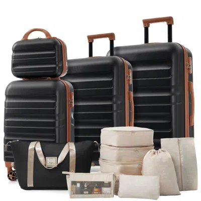 Breebe Hardshell Abs Luggage Set - Lightweight & Durable Suitcases With Dual Spinner Wheels, Carry-on & Che In Multi