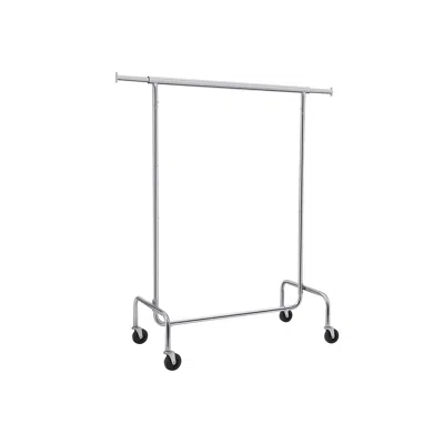Breebe Heavy Duty Clothes Rack In Metallic