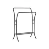 Breebe Heavy-duty Double-rod Clothes Rack Ink Black