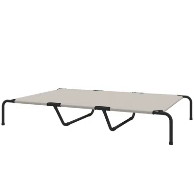 Breebe Heavy Duty Elevated Dog Bed For Dogs In Beige