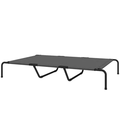 Breebe Heavy Duty Elevated Dog Bed For Dogs In Grey