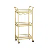 Breebe Home Bar Serving Cart