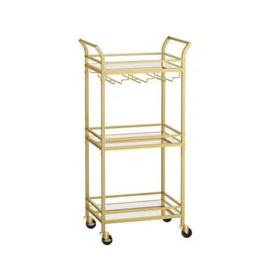 Breebe Home Bar Serving Cart