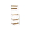 Breebe Hutch Bakers Rack With Power Outlet