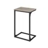 Breebe Industrial C-shaped Side Table