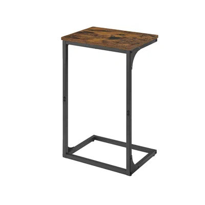 Breebe Industrial C-shaped Side Table