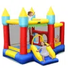 Breebe Inflatable Bounce Slide Jumping Castle Without Blower In Multi