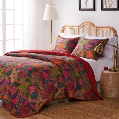 Breebe Jewel Quilt Set 3-piece King/cal King In Multi