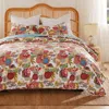 Breebe Jewel White Quilt Set 3-piece King/cal King In Multi