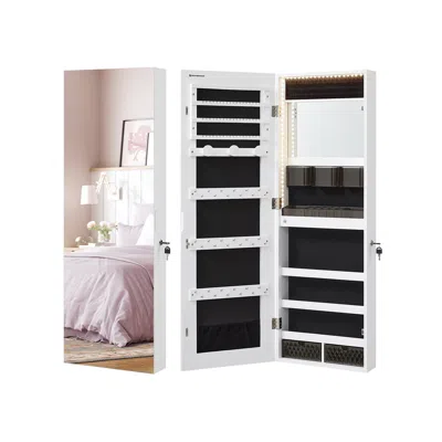 Breebe Jewelry Armoire Organizer With Led Lights