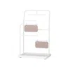 Breebe Jewelry Stand With 6 Hanging Rods Cloud White