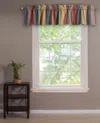 Breebe Katy Window Valance, Quilted In Multi
