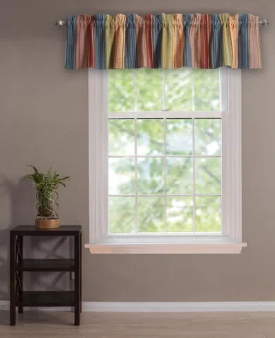 Breebe Katy Window Valance, Quilted In Multi