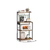 Breebe Kitchen Bakers Rack With Power Outlet 15.7"d X 23.6"w X 55.1"h In Multi