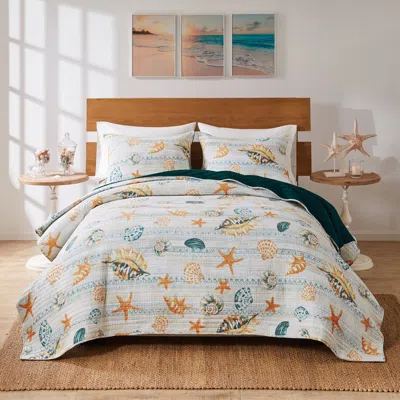 Breebe Kona Quilt Set 3-piece Full/queen In Multi