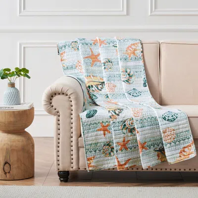 Breebe Kona Throw In Blue