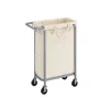 Breebe Laundry Basket With Wheels, Rolling Laundry Hamper