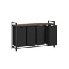Breebe Laundry Hamper, Laundry Sorter With 4 Pull-out And Removable Bags, 4 X 10.6 Gallons (40l), 45.7 X 13