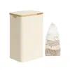 Breebe Laundry Hamper With Lid, Large Laundry Basket, 23.8 Gallons (90l), Removable Mesh Liner, Bamboo Hand