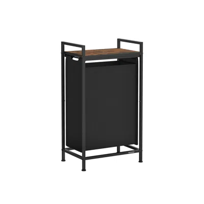 Breebe Laundry Sorter With A Pull-out And Removable Bag, 12.7 Gallons (47 L) In Black