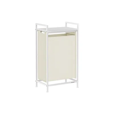 Breebe Laundry Sorter With A Pull-out And Removable Bag, 12.7 Gallons (47 L) In Neutral