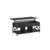 Breebe Lift Top Coffee Table With Storage Shelf