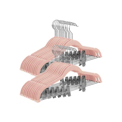 Breebe Light Pink Velvet Hanger