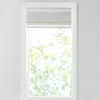 Breebe Linen Blend Light Filtering Cordless Roman Shade White 34x64' In White