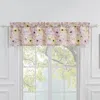 Breebe Misty Bloom Window Valance In Multi