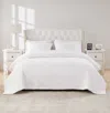 Breebe Monterrey Antique White Quilt Set 3-piece King/cal King In White