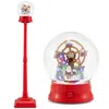 Breebe Musical Christmas Street Lamp Snow Globe Lantern On Stand In Multi