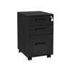 Breebe Office Filing Cabinet With Lock In Black
