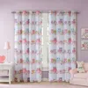 Breebe Owl Printed Blackout Curtain Panel(only 1 Pc Panel) In Multi
