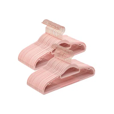 Breebe Pack Of 50 Non-slip Coat Hangers With360° Swivel Hook