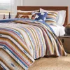 Breebe Painted Desert Sapphire Quilt Set 3-piece King/cal King In Multi
