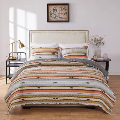 Breebe Painted Desert Sham King In Multi