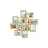 Breebe Pale Gold - 4 X 6 Collage Picture Frames, 12pcs Set In Multi