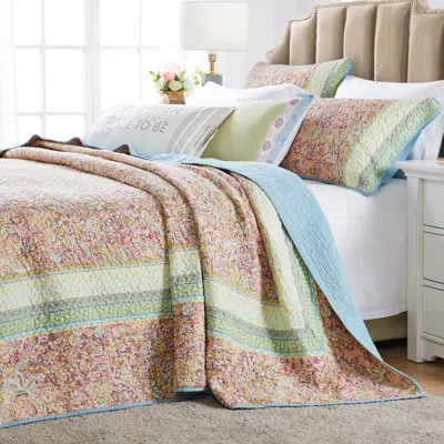 Breebe Palisades Bedspread Set 3-piece King/cal King In Multi