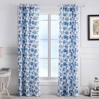 Breebe Pebble Beach Window Treatments In Blue