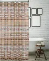 Breebe Phoenix Tan Bath Shower Curtain - 72x72 In Brown