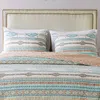 Breebe Phoenix Turquoise Sham Standard In Multi