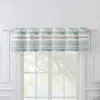 Breebe Phoenix Turquoise Window Valance In Blue