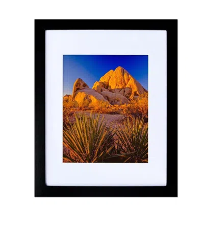 Breebe Picture Frame Mdf Black 11"x14" Wall Mount & Tabletop Display, Pack Of 4