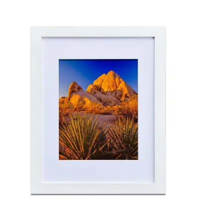 Breebe Picture Frame Mdf White 11"x14" Wall Mount & Tabletop Display, Pack Of 2