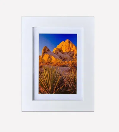 Breebe Picture Frame Mdf White 5" X 7" Wall Mount & Tabletop Display, Pack Of 10