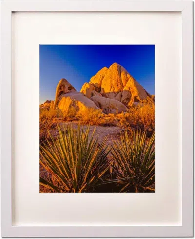 Breebe Picture Frame Mdf White Frame 20"x24" Wall Mount Display In Multi