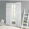 Breebe Pom Pom Embellished Curtain Panel(only 1 Pc Panel) In White