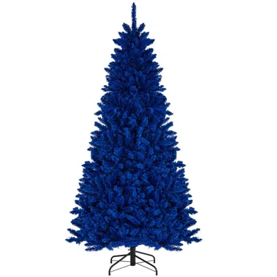 Breebe Pre-lit Artificial Christmas Tree With Blue Led Lights And 3 Modes