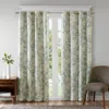 Breebe Printed Botanical Blackout Curtain Panel(only 1 Pc Panel) In Green
